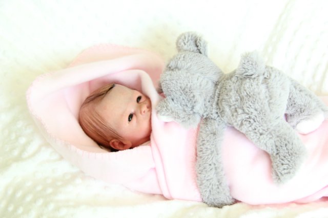 Крошка Мэгги. Кукла реборн Саутер Антонины