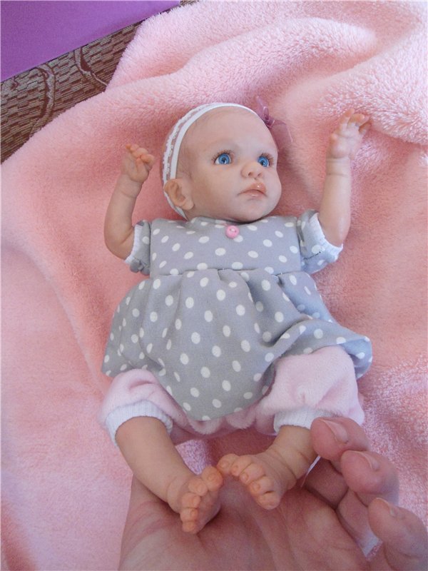 Мои апреле-майские малыши! Авторские куклы Юлии Горшковой (фото 3)