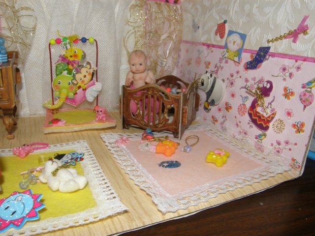 Комнатка для Сонечки. Румбокс, миниатюра (фото 6)
