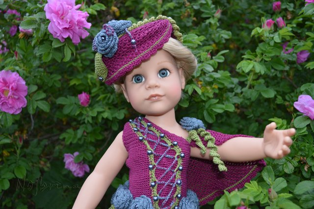 Пыльная роза. Кукла Gotz — Куклы Gotz (Готц): Ханна (фото 9)