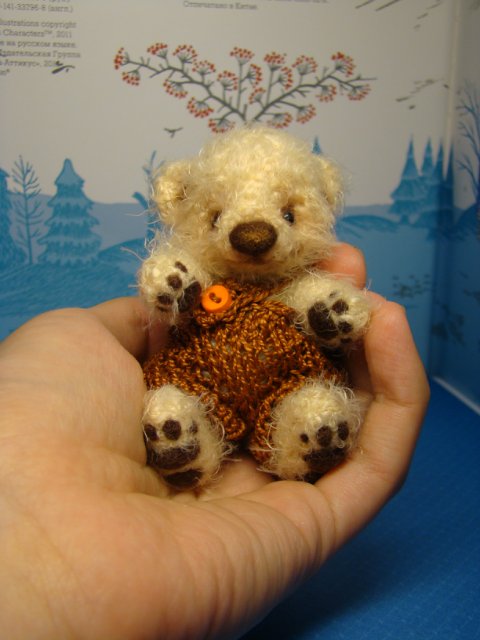 Мишка в штанишках. Авторская игрушка своими руками Ольги Чернухо (фото 8)