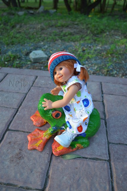 В старинном парке городском. Мини вихтель от Rosemarie Anna Muller (фото 9)