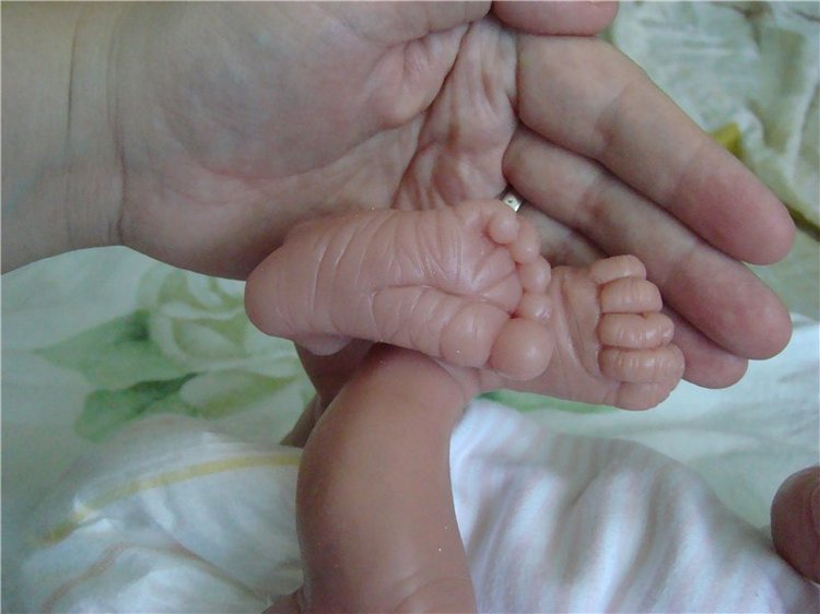 Силиконовая малышка - Процесс работы от Кондрашовой Ирины