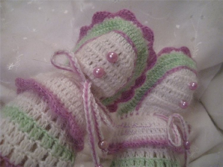 Если прохладно. Вязаная одежда для кукол-малышей (фото 4)