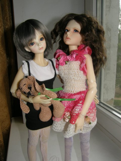 Головка для гибрида — Гибридизация кукол BJD (БЖД): пересадка головы (фото 6)