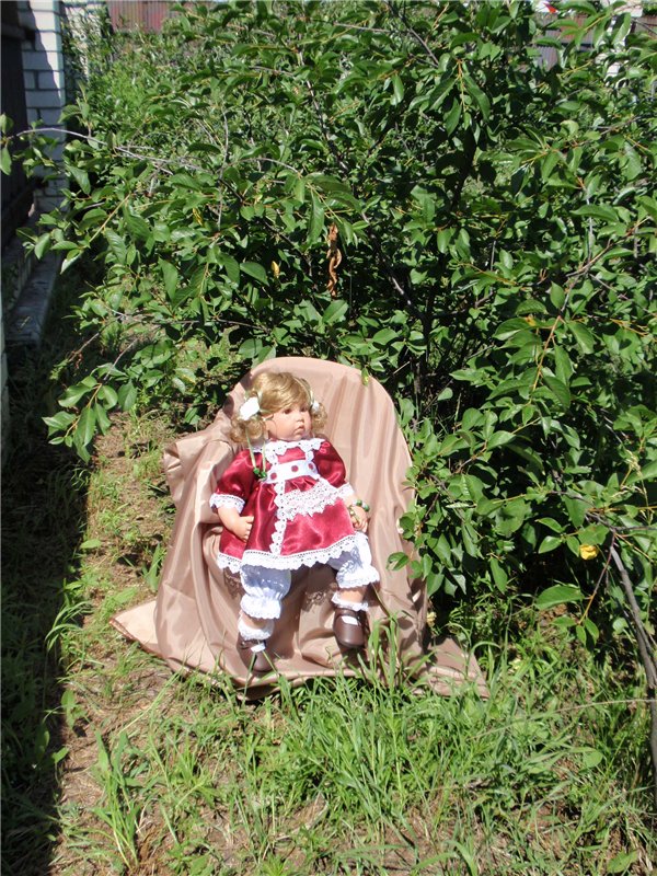 Маленькая и трогательная Манечка, волшебное превращение в принцессу (фото 6)