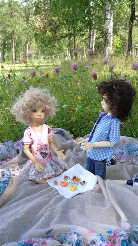 Первое свидание — Куклы Kaye Wiggs (Кайе Виггс): авторские BJD (БЖД)