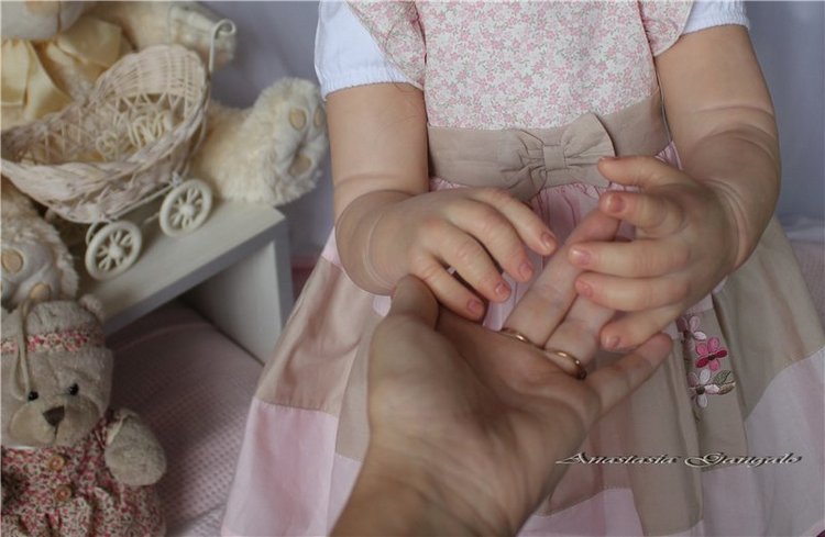 Иришка - сладкая Ириска! И шоколада ни надо... Кукла реборн Анастасии Гангало