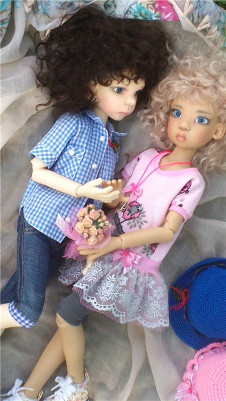 Первое свидание — Куклы Kaye Wiggs (Кайе Виггс): авторские BJD (БЖД)