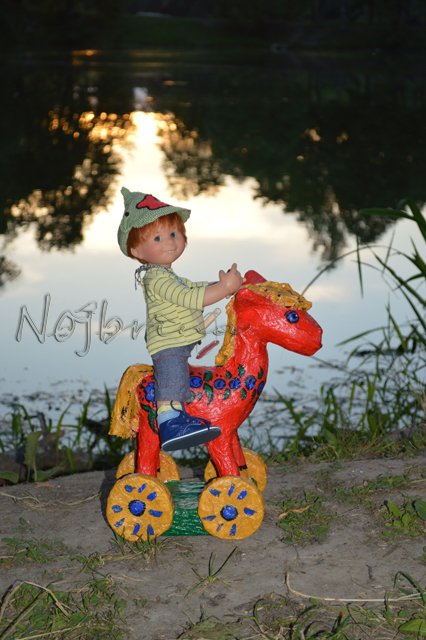 На коне. Вихтели от Rosemarie Anna Muller (фото 5)