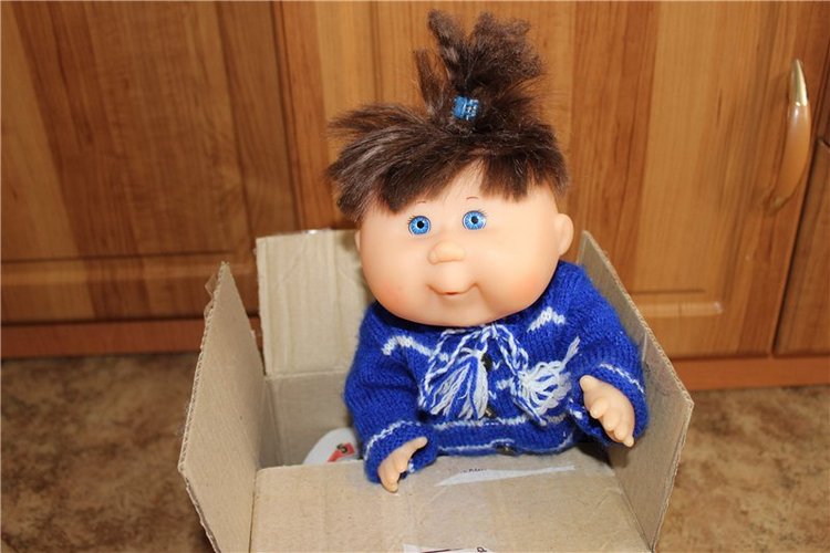 Наш новенький мальчишка Cabbage Patch Kids