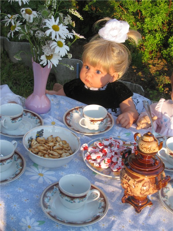 Дачные прсиделки кукол Ли Миддлетон