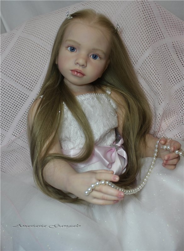 Ангелов много ни бывает. Ангелина. Кукла реборн Анастасии Гангало (фото 8)