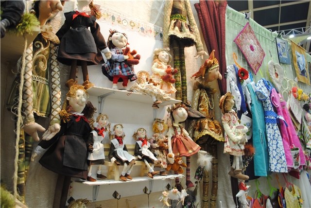 Выставка на Тишинке "ГРАНД ТЕКСТИЛЬ" 2014. Страна Мастеров. Текстильные игрушки, куклы, авторская одежда