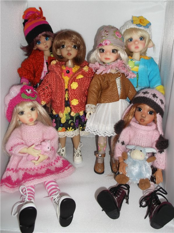 Такие разные мелкие! Ушастые и нет. Коллекция БЖД от Kaye Wiggs