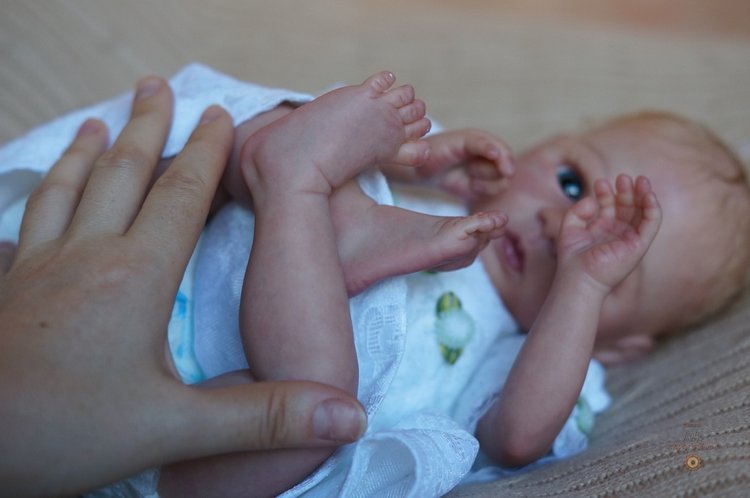 Моя малышка реборн Маленка (фото 10)