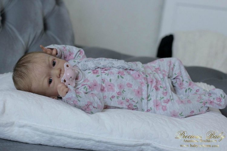 Маленькая капелька - Аделия! Кукла реборн Анастасии Бочковой