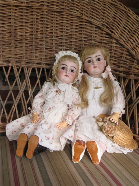 Кестнеры — Антикварные куклы Kestner (Кестнер) JDK: Хильда (фото 4)