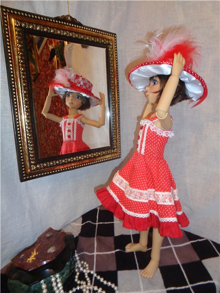 Как мы готовились к конкурсу шляпок! Куклы БЖД от Kaye Wiggs