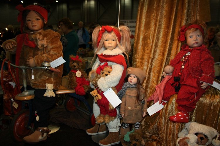 Выставка кукол, мишек тедди, кукольных домиков и миниатюры в Нидерландах. Продолжение (фото 6)