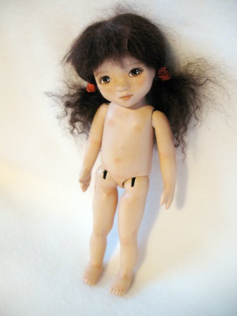 Моя первая текстильная куколка (фото 4)