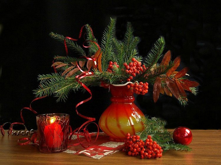 Чудесные новогодние натюрморты