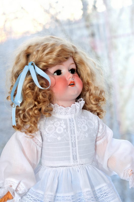 История одной любви — Редкие антикварные куклы и реплики: воск (фото 8)