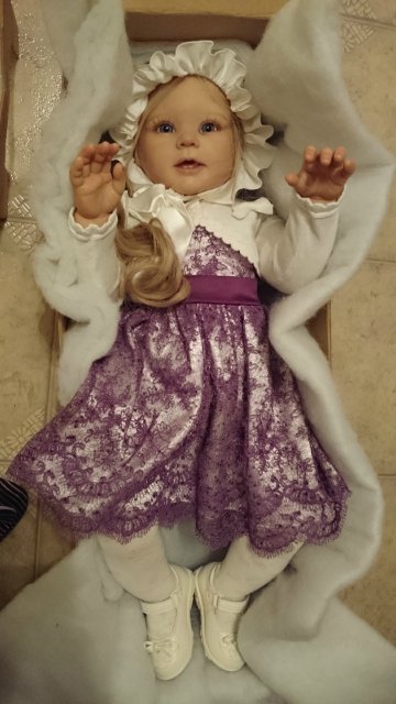 Мое солнышко - малышка Джастина из молда Бонни by Linda Murray (фото 4)