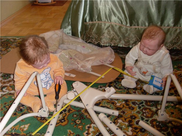 Колыбель для кукол реборн. Ура! пока одна на всех (фото 4)