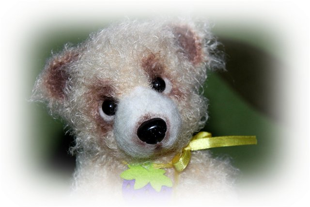 Мишка тедди - Димка, игрушка вязанная крючком