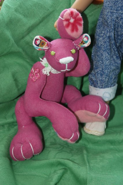 Мишка Матрёшка — Текстильные игрушки и примитивы: кофейные