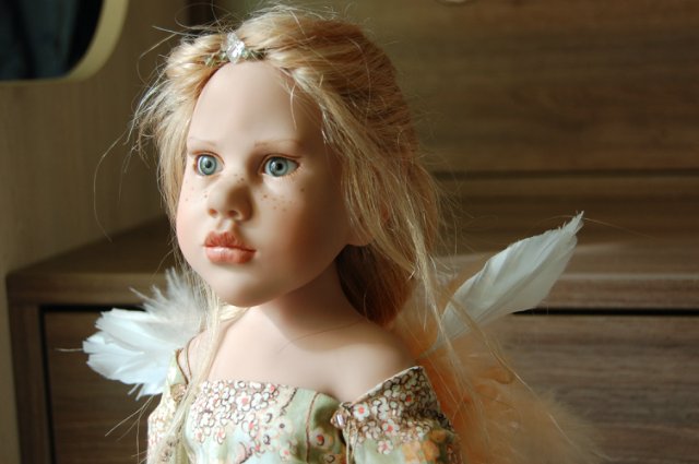 Коллекционная кукла Viola Arvensisc - эльф в мире людей