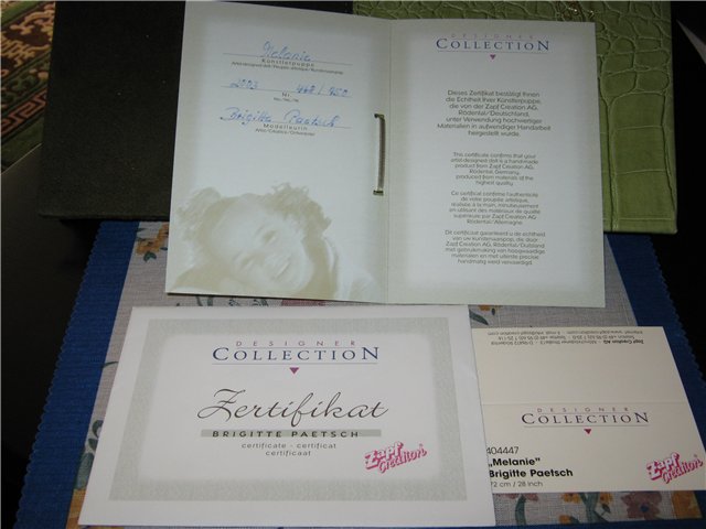 Какие бывают сертификаты у наших куколок