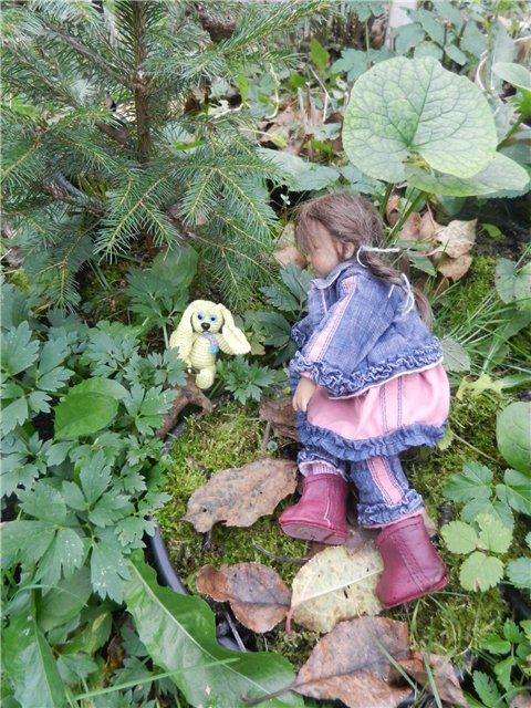 Мои крохотульки на природе. Клубные куколки от Аннет Химштед