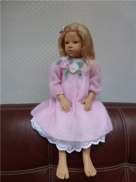 Первая "ласточка", коллекционная кукла от Элизабет Линднер