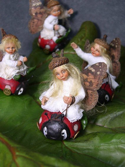 Микромир Силке Янас-Шлессер. Куклы Silke Janas-Schloesser dolls