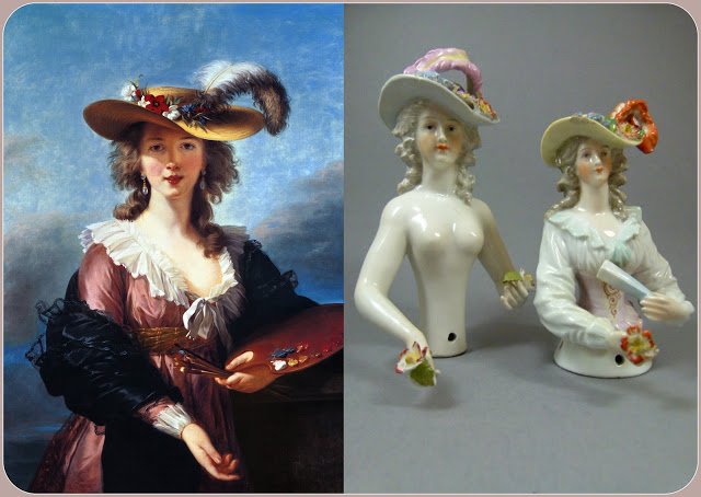 Antique half dolls. Куклы-половинки. Куклы для рукодельниц (фото 5)