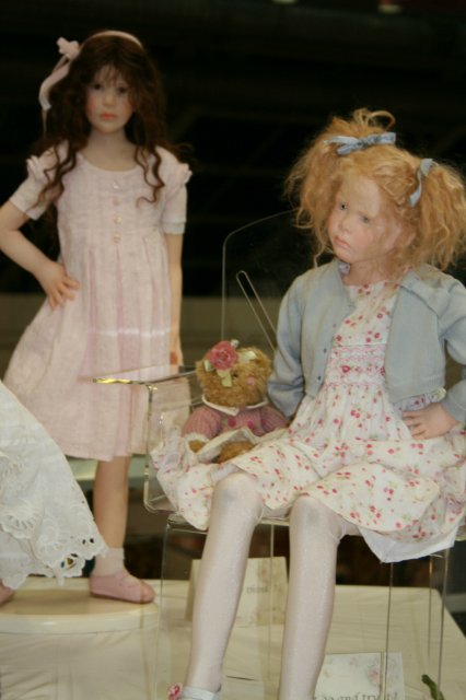 Куклы Лауры Скаттолини на выставке VII Международный салон кукол в Москве