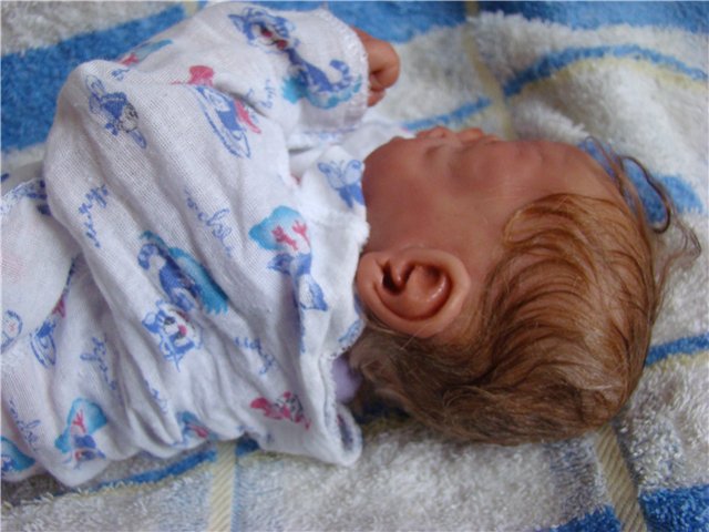 Еще один бутуз. Авторские куклы Кондрашовой Ирины (фото 9)