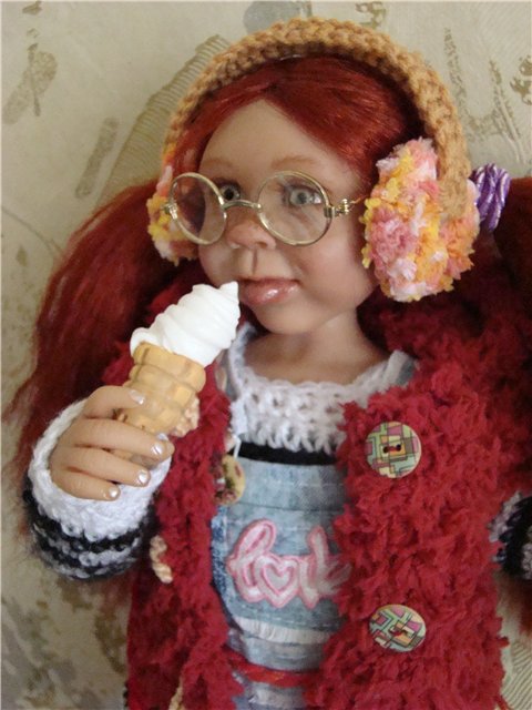 Залежавшаяся куколка. Авторская кукла Кондрашовой Ирины