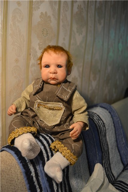 Ну очень серьезный Эльфик ООАК (фото 8)