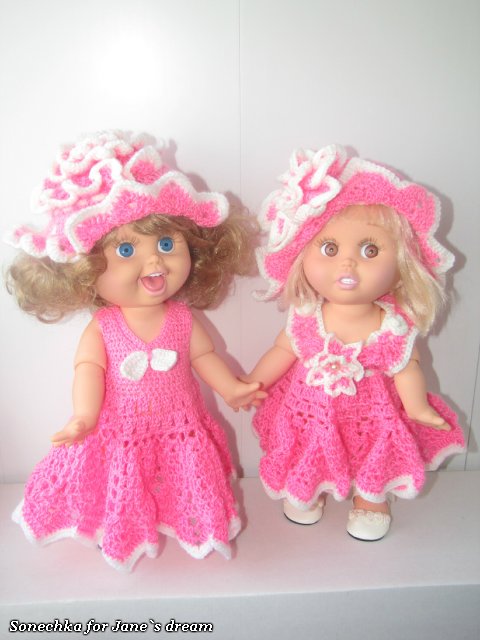 Барышни-кокетки... Все дело в шляпе??? Sonechka для Galoob - Baby Face, ч.2