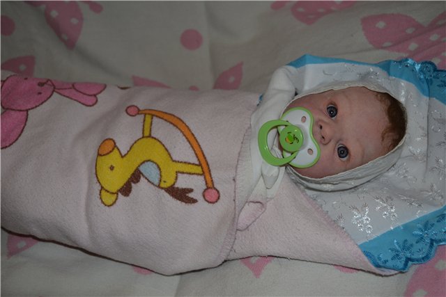 Свершилось! Мой первый реборн