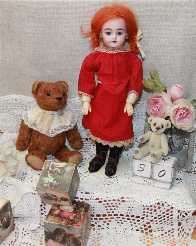 Два образа Симоны. Антикварная кукла Simon & Halbig молд 1039 DEP