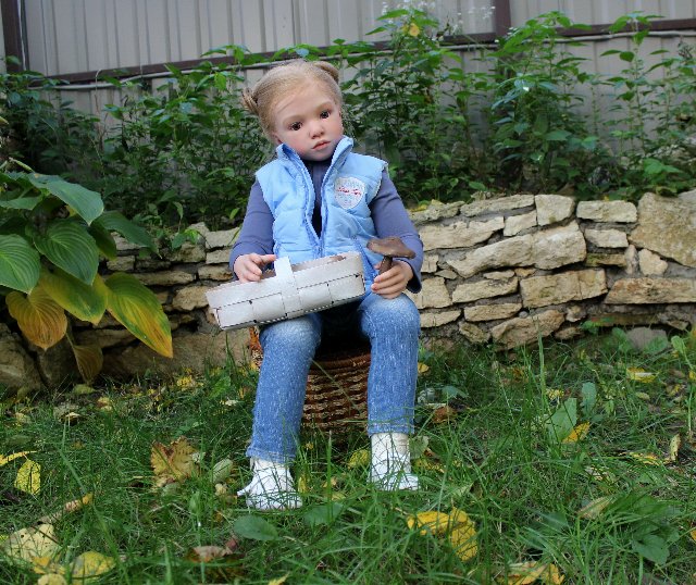 Весь день стоит как бы хрустальный, и лучезарны вечера... Куклы реборн Елены Ядриной