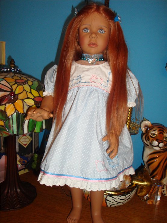 Моя коллекционная кукла Марселина, из коллекции Luna Baby's 1996/97