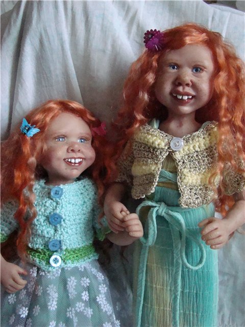 В ожидании Рождества... Авторские куклы Кондрашовой Ирины