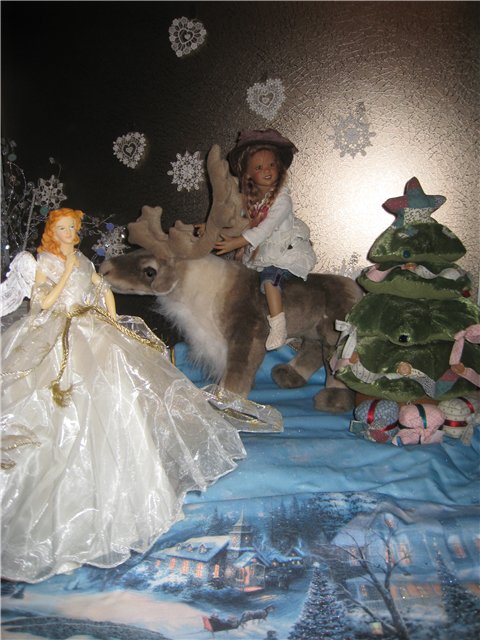 Новый год у Пуки и Лиллеморе от Annette Himstedt (фото 4)