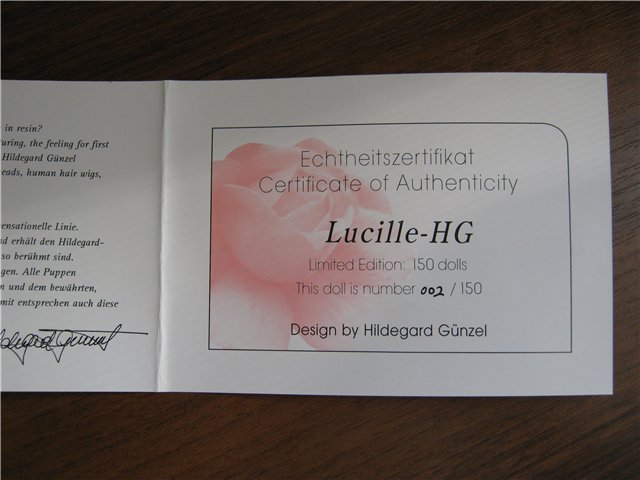 "Какая прелесть!" - Люсиль от Нildegard Gunzel из коллекции Edition in Resin 2010 года (фото 2)