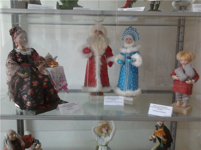 Выставка авторских кукол и медведей Тедди Кукольный вернисаж, Нижний Новгород